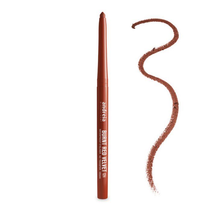 Burnt Red Velvet 12H - Waterproof Eyeliner - Andreia