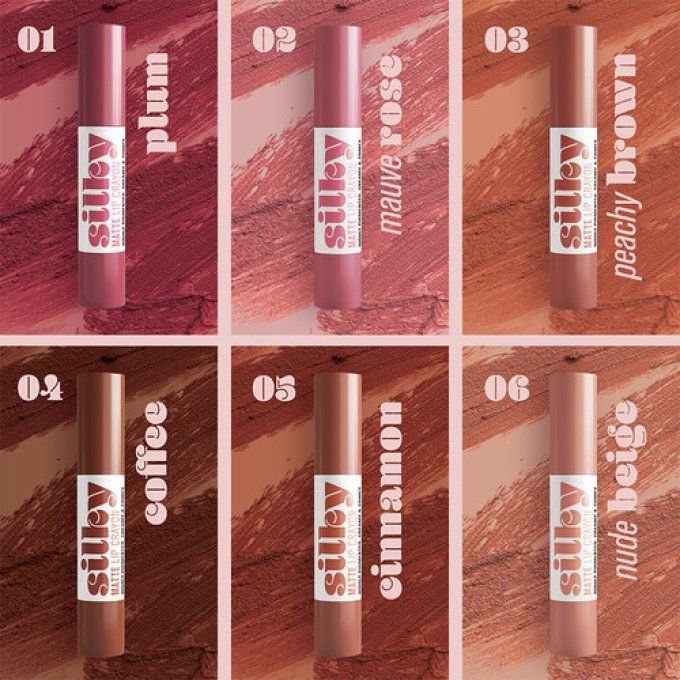 Silky Matte Lip Crayon - 04 Coffee - Andreia