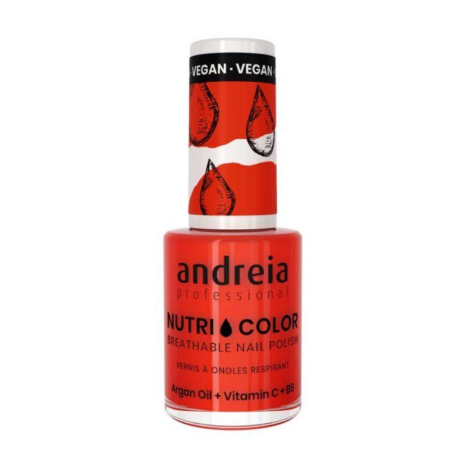 Andreia Professional Nutri Color Vernis à ongles - NC 16 Rouge 10.5ml